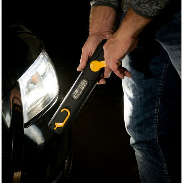 Load image into Gallery viewer, Brennenstuhl led-zaklamp met accu (zwart)
