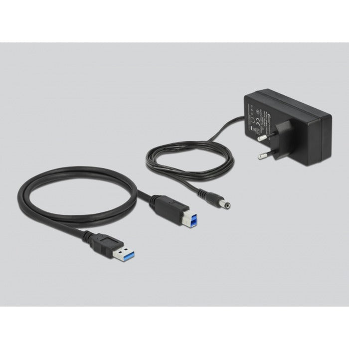 Load image into Gallery viewer, Delock usb 3.2 gen 1 hub met 7 poorten usb-hub (grijs)

