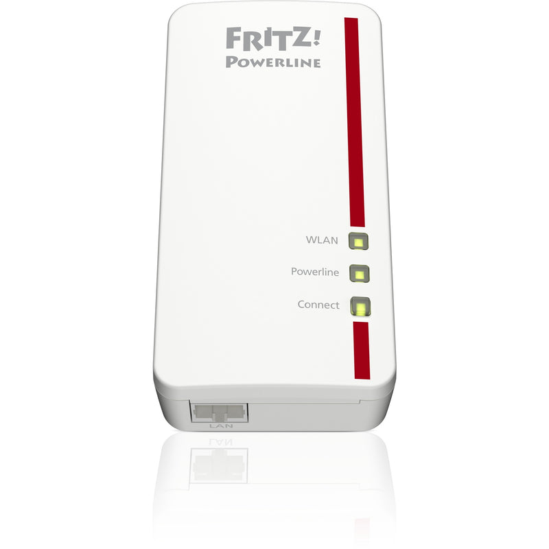 Load image into Gallery viewer, Fritz! powerline 1260e wlan set international powerline + wlan (wit, mesh wi-fi)
