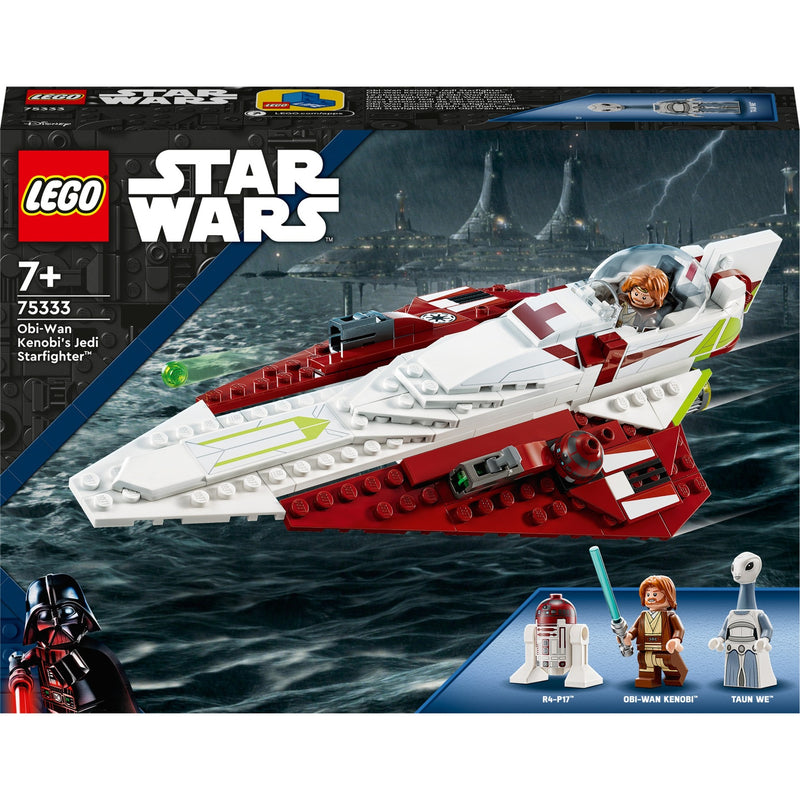 Load image into Gallery viewer, Lego star wars 75333 de jedi starfighter obi-wan kenobi
