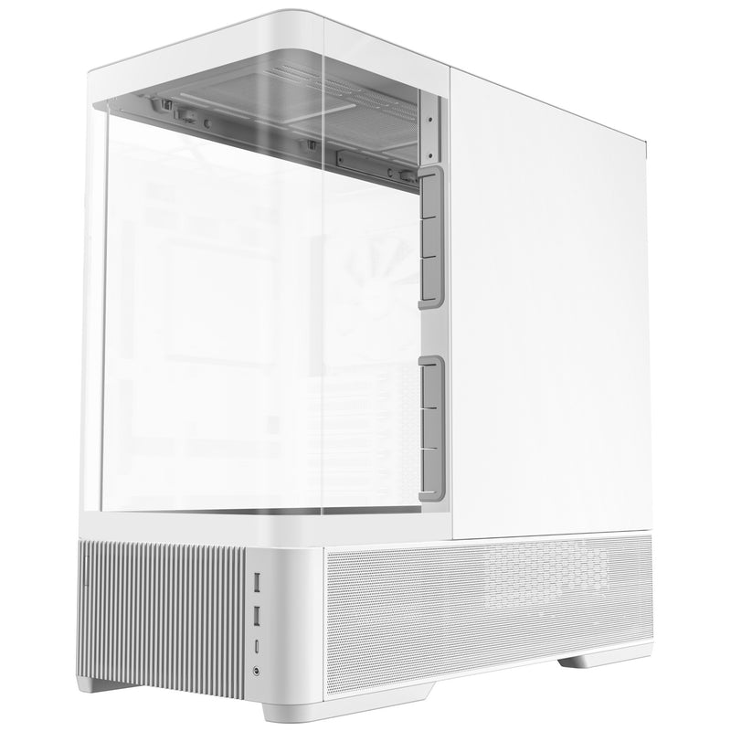 Load image into Gallery viewer, Antec c6 curve air midi tower behuizing (wit | 2x usb-a | 1x usb-c | tempered glass)
