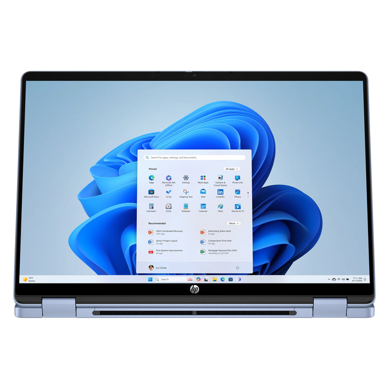 Load image into Gallery viewer, Hp omnibook 5 flip 2-in-1 14-fp0251ndx 14 laptop (blauw | core 5 120u | intel graphics | 8 gb | 512 gb ssd | touch)
