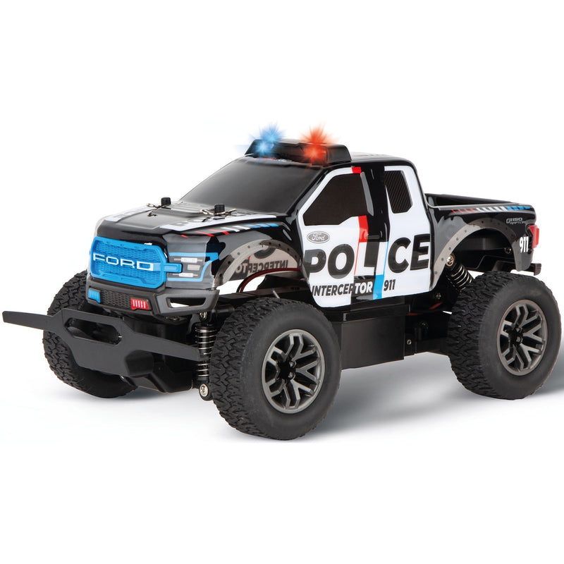 Load image into Gallery viewer, Carrera rc 2,4ghz ford f-150 raptor police - 1:18
