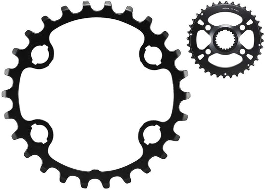 Shimano fc-mt610 610-b2 2x12-speed chainring
