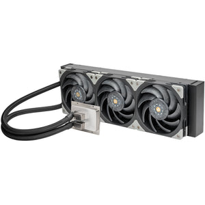 Silverstone xe360pd waterkoeling (zwart zilver)