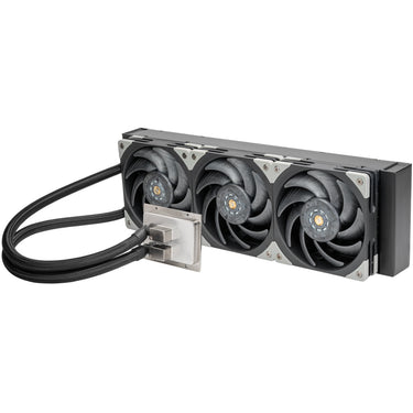 Silverstone xe360pd waterkoeling (zwart zilver)