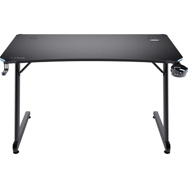 Trust gxt 709 luminus rgb-gamingbureau gaming desk (zwart)