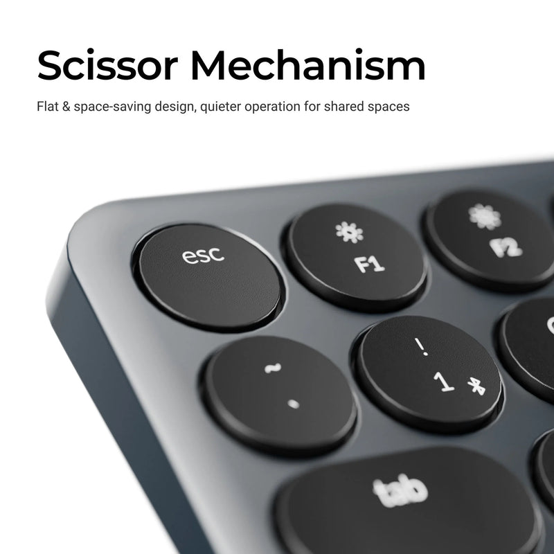 Load image into Gallery viewer, Keychron b3 pro-k8 toetsenbord (wit, us lay-out (qwerty), scissor switches, 75%, abs keycaps, 2.4 ghz | bluetooth | usb)
