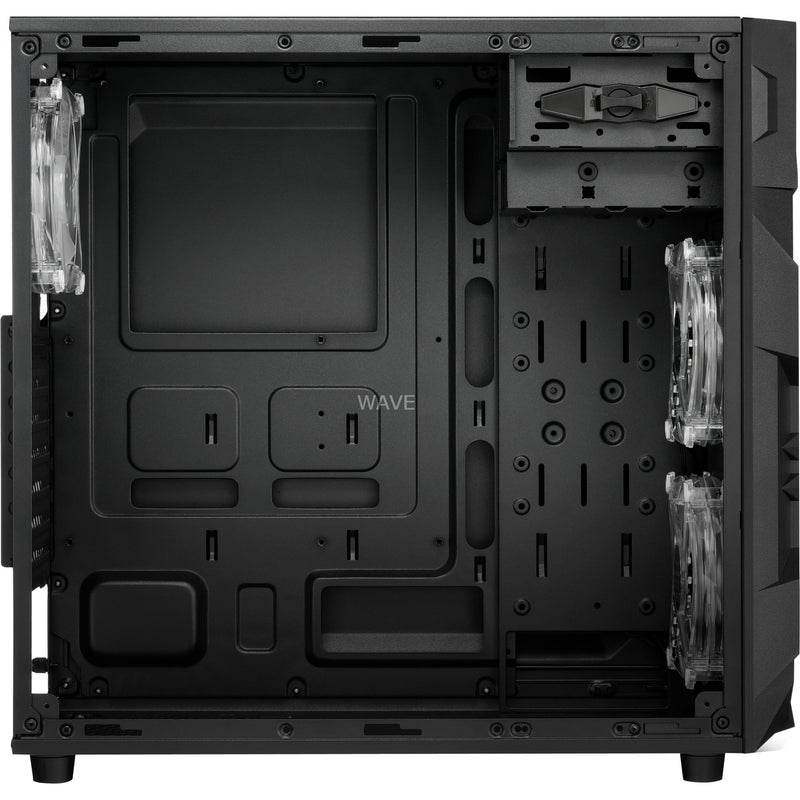 Load image into Gallery viewer, Sharkoon vg7-w rgb midi tower behuizing (zwart | 2x usb-a | rgb | window)
