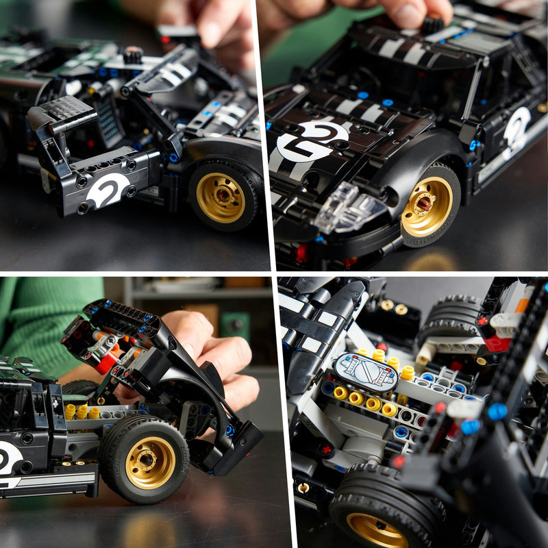 Load image into Gallery viewer, Lego technic 1966 ford gt40 mkii racewagen - vintage auto bouwpakket voor volwassenen - 42223
