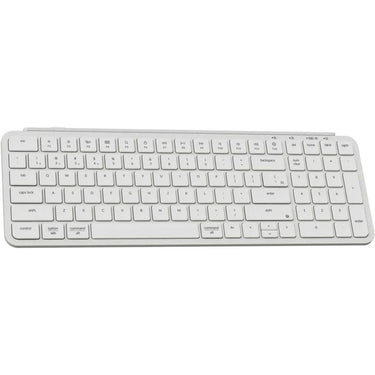 Keychron b2 pro-k8 toetsenbord (wit (mat), us lay-out (qwerty), scissor switches, 96%, abs keycaps, 2.4 ghz | bluetooth | usb)