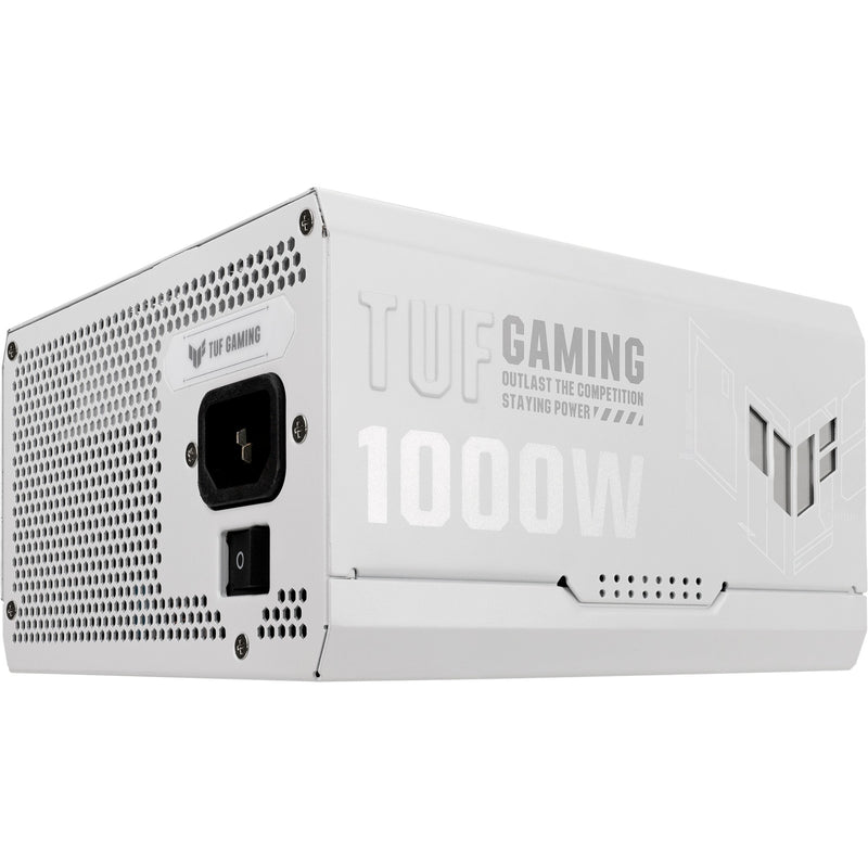 Load image into Gallery viewer, Asus tuf gaming gold white edition modulaire 1000 watt voeding (wit, 1x 12v-2x6, 4x pcie)
