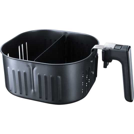 Steba hf 5000 xl heteluchtfriteuse (zwart roestvrij staal, 5,2 liter)