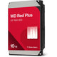Wd red plus 10 tb harde schijf (100efgx, sata)