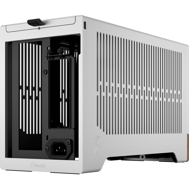 Load image into Gallery viewer, Fractal design terra mini tower behuizing (zilver houtkleur | 1x usb-a | 1x usb-c)
