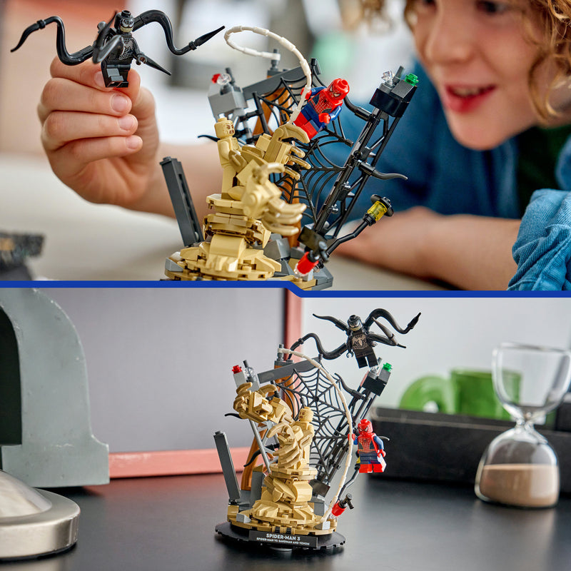 Load image into Gallery viewer, Lego super heroes 76334 marvel ultieme strijd: spider-man vs. sandman
