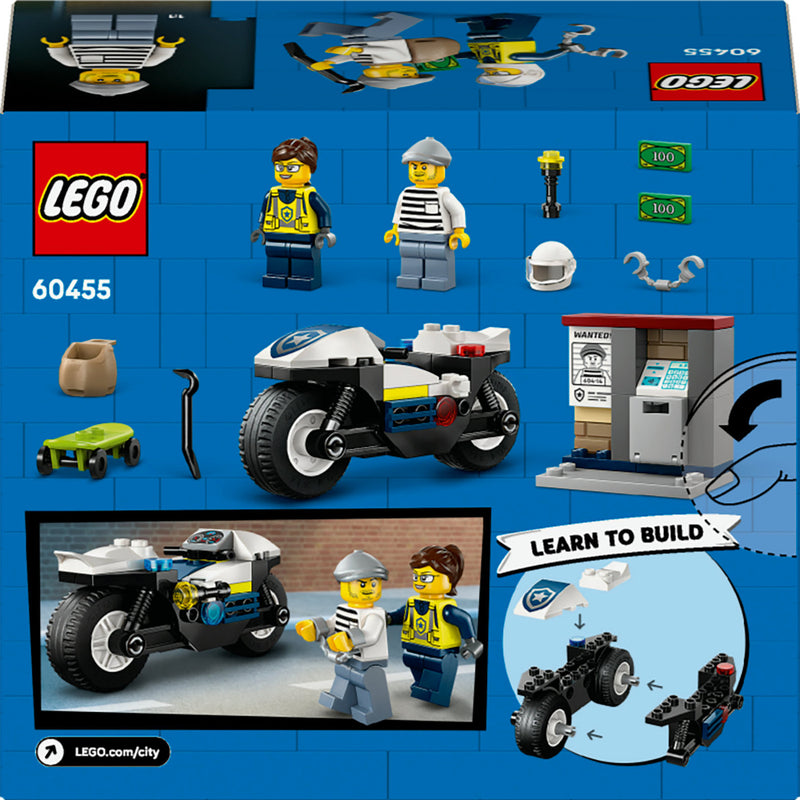 Afbeelding laden in galerijviewer, Lego ® city achtervolging op politiemotor - 60455
