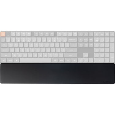 Keychron silicone palm rest voor k5 se k5 max k5 pro polssteun (zwart, low profile)