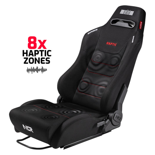 Next level racing ers3 haptic feedback sim racing seat racestoel (zwart)
