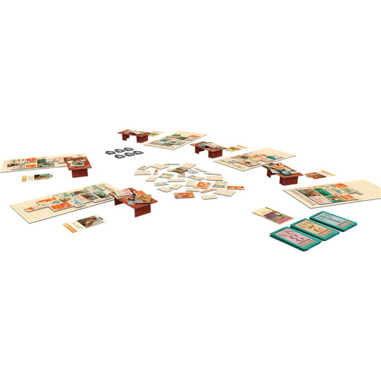 European player network fit to print bordspel (engels, 1 - 6 spelers, 15 - 30 minuten, vanaf 10 jaar)