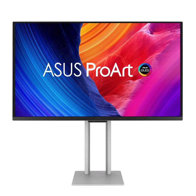 Load image into Gallery viewer, Asus proart pa27ucdmr 26.5 4k uhd monitor (zilver, hdmi, displayport, usb-a, usb-c, thunderbolt 4)
