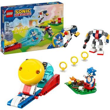 Lego sonic the hedgehog 77001 sonics krachtmeting bij het kampvuur