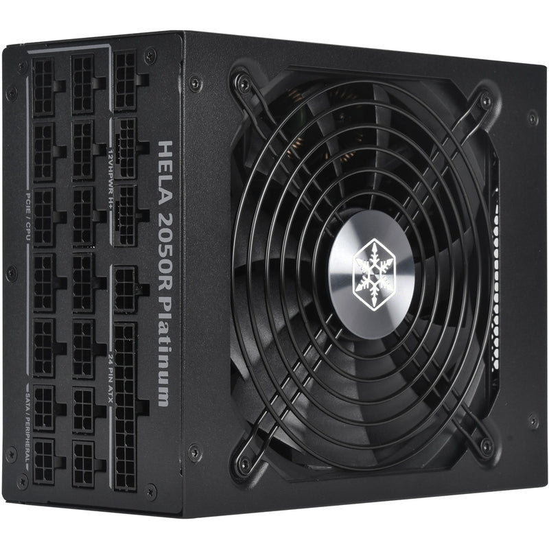 Load image into Gallery viewer, Silverstone hela 2050r platinum, modulaire 2050 watt voeding (zwart, 14x pcie)
