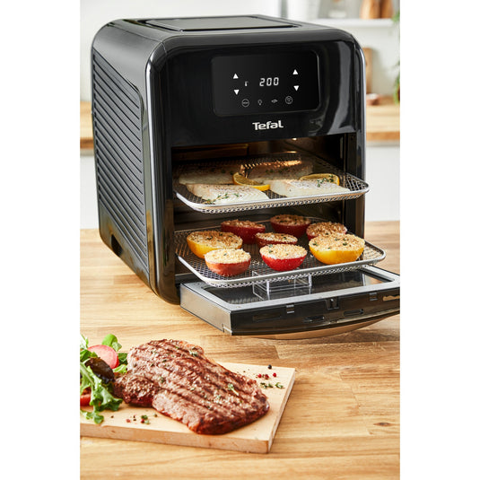 Tefal easy fry oven grill mini bakoven (zwart)