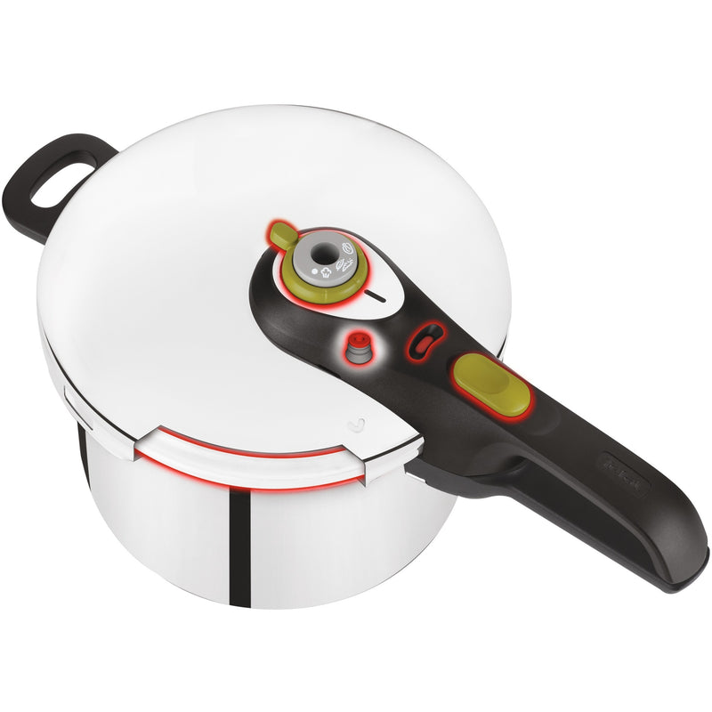 Load image into Gallery viewer, Tefal snelkookpan secure 5 neo p2530738 (roestvrij staal zwart, 6 liter)
