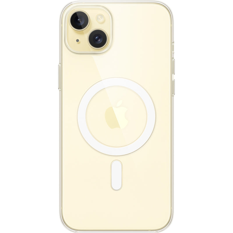 Load image into Gallery viewer, Apple doorzichtig hoesje met magsafe voor iphone 15 plus telefoonhoesje (transparant)
