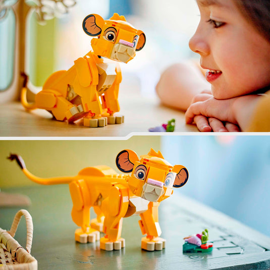 Lego disney classic - simba de leeuwenkoning als welp constructiespeelgoed (43243)