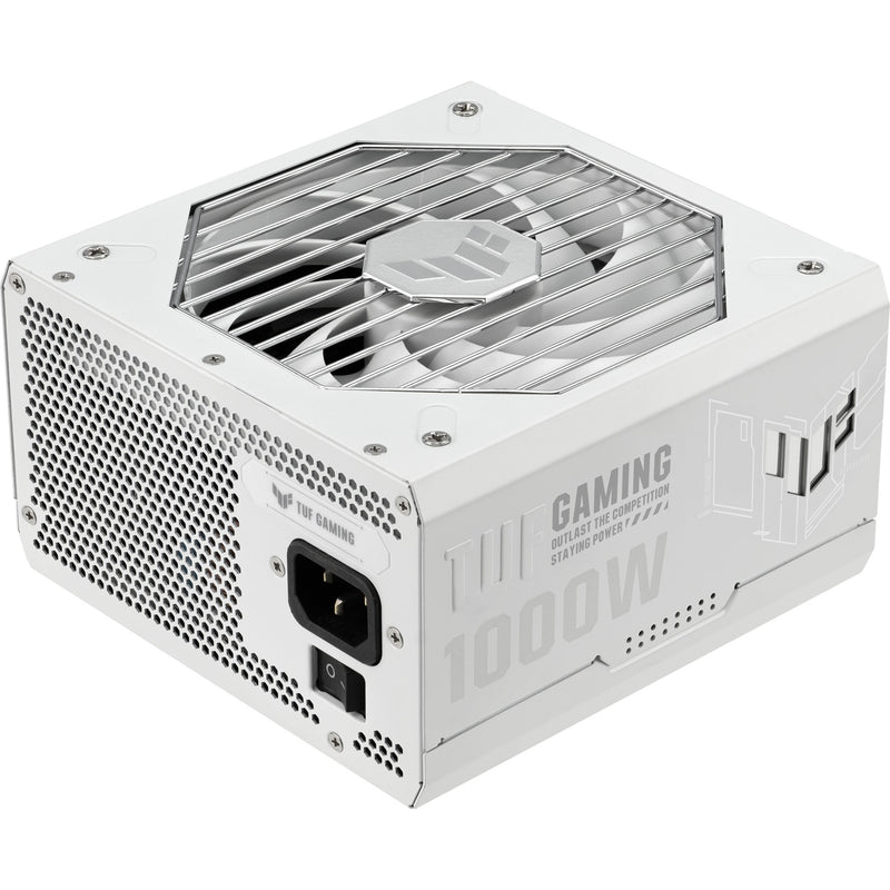 Load image into Gallery viewer, Asus tuf gaming gold white edition modulaire 1000 watt voeding (wit, 1x 12v-2x6, 4x pcie)
