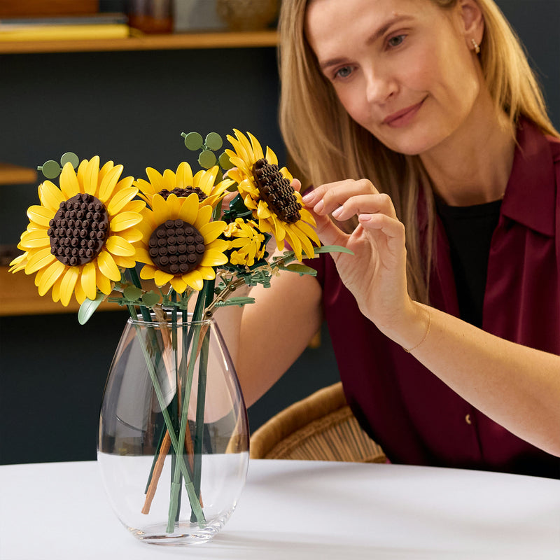 Afbeelding laden in galerijviewer, Lego botanicals boeket met zonnebloemen - 11502
