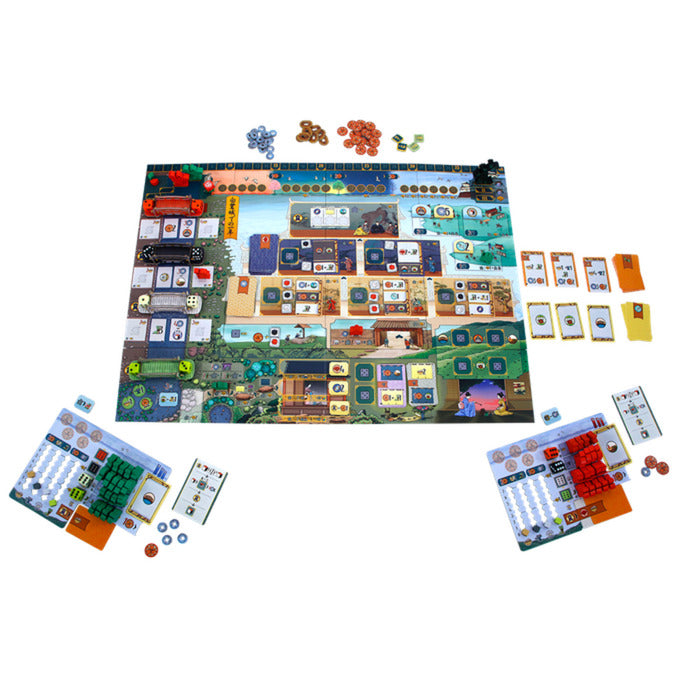Load image into Gallery viewer, 999games 999 games het witte kasteel van himeji: matcha uitbreiding bordspel (uitbreiding, nederlands, 1 - 4 spelers, 80 minuten, vanaf 12 jaar)
