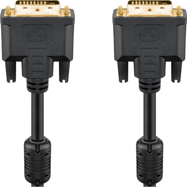 Goobay dvi-d kabel (zwart, 10 meter)