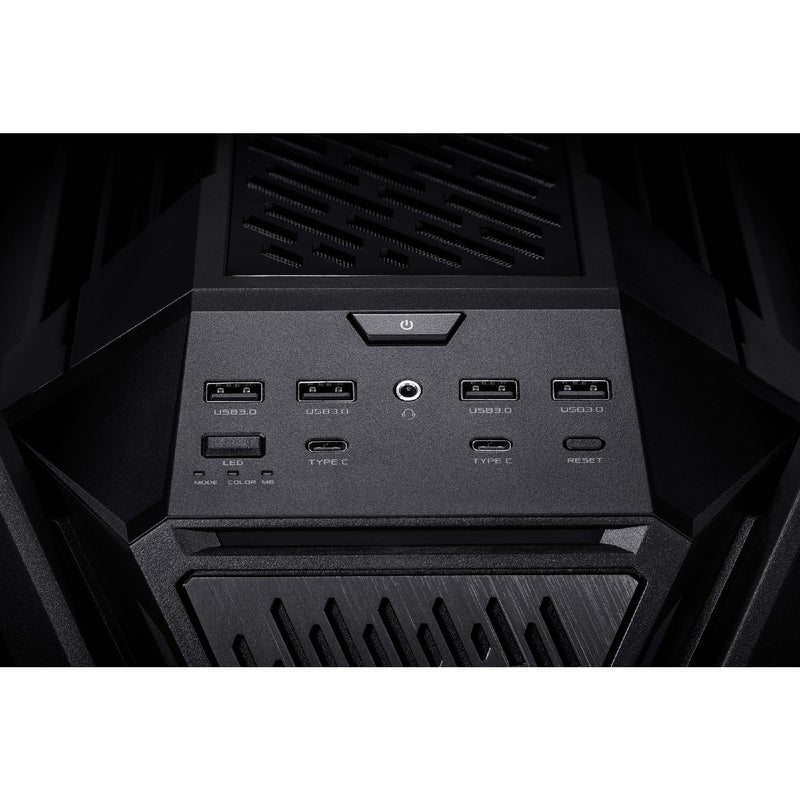 Load image into Gallery viewer, Asus rog hyperion gr701 big tower behuizing (zwart | 4x usb-a | 2x usb-c | rgb | tempered glass)
