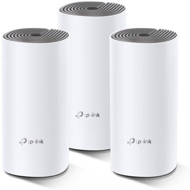 Tp-link deco e4 mesh router (wit, 3 stuks)