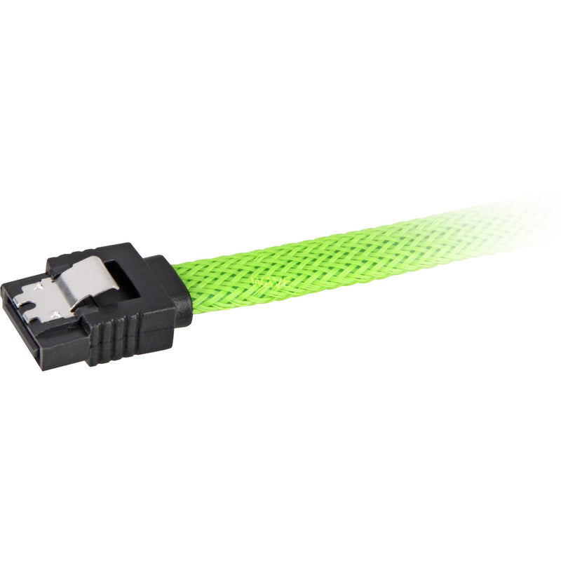 Load image into Gallery viewer, Sharkoon sata iii sleeve kabel (groen, 0,6 meter)
