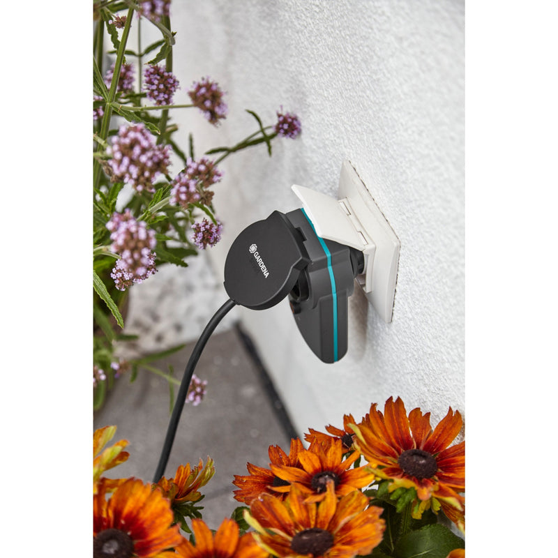 Load image into Gallery viewer, Gardena smart power adapter wandcontactdoos (zwart, 19095-20)
