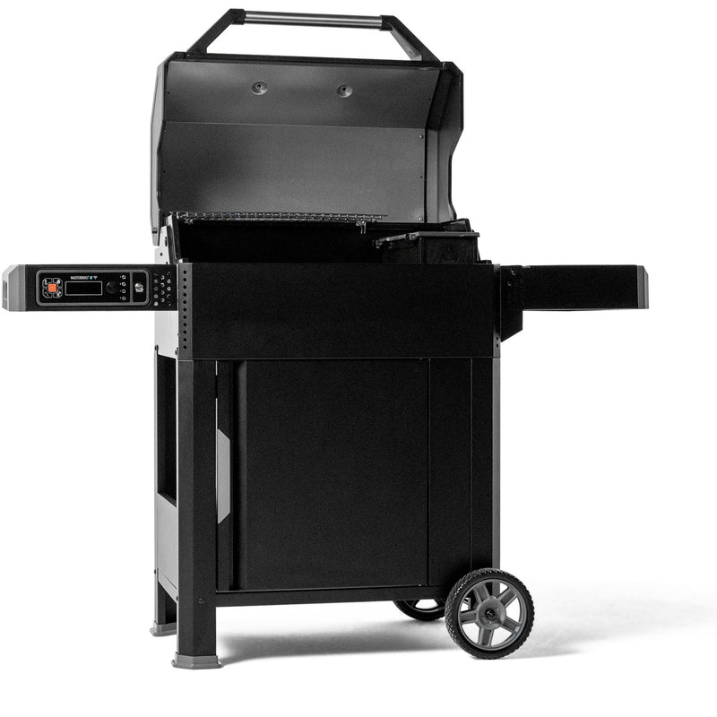 Load image into Gallery viewer, Masterbuilt autoignite series 545 digitale houtskoolbarbecue en -rookoven (zwart, wifi-besturing)
