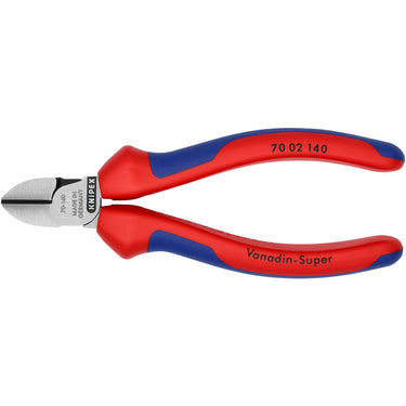 Knipex zijsnijtang 70 02 140 kniptang (rood blauw)