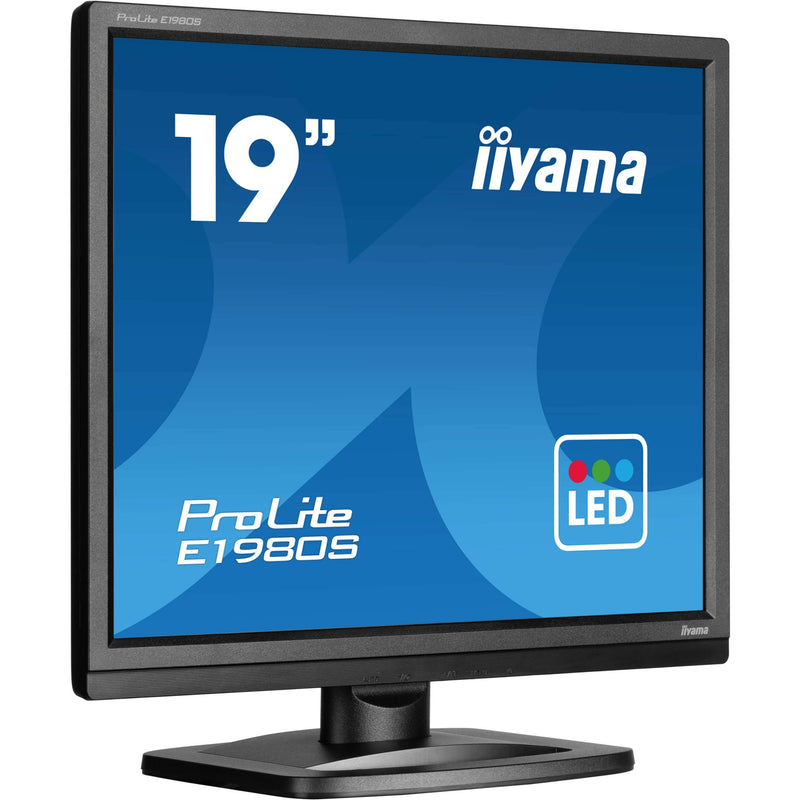 Load image into Gallery viewer, Iiyama prolite e1980s-b1 19 monitor (zwart, hdmi, displayport)
