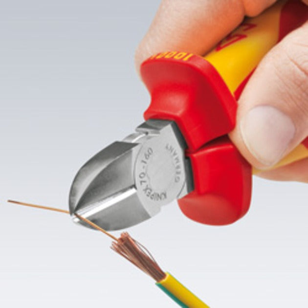 Load image into Gallery viewer, Knipex zijsnijtang 70 06 180 kniptang (geel)
