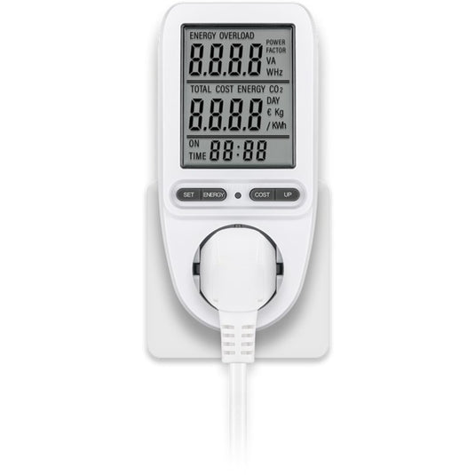 Goobay digitale energiekostenmeter pro meetapparaat (wit)