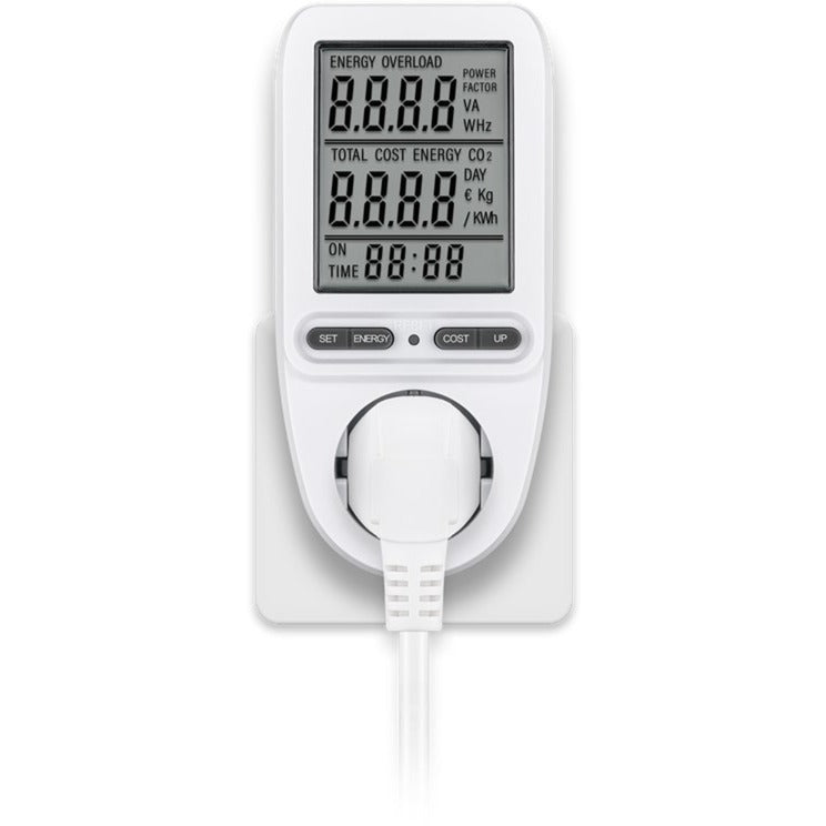 Load image into Gallery viewer, Goobay digitale energiekostenmeter pro meetapparaat (wit)
