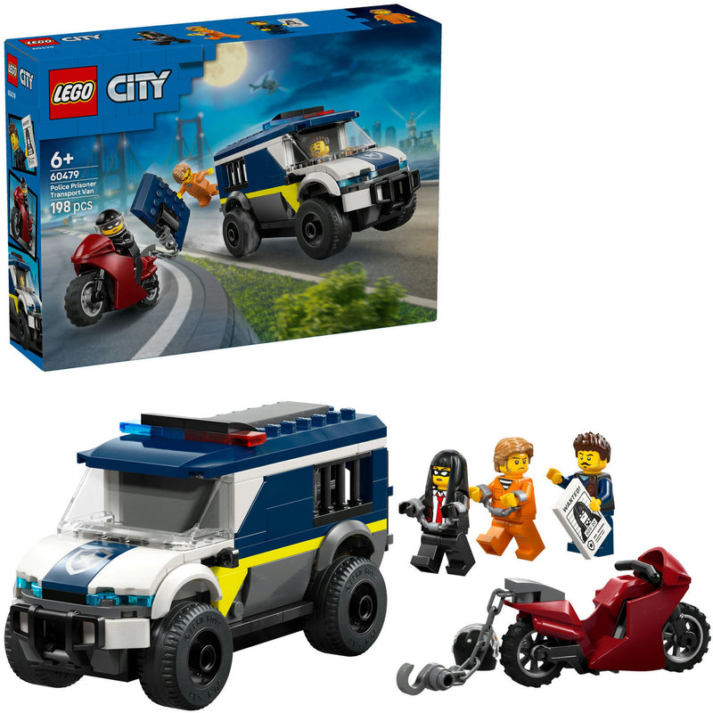 Load image into Gallery viewer, Lego city 60479 politie gevangenentransport
