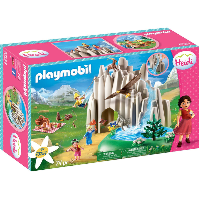 Load image into Gallery viewer, Playmobil heidi - heidi, peter en clara bij het kristalmeer constructiespeelgoed (70254)
