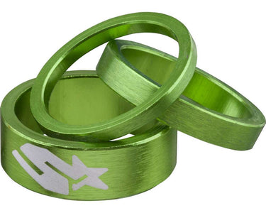 Spank spacer kit-set toxic wasabi green
