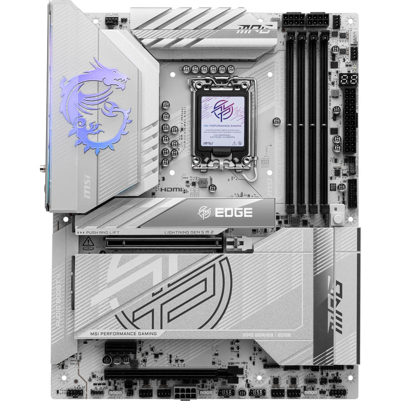 Load image into Gallery viewer, Msi mpg z890 edge ti wifi socket 1851 moederbord (raid, 5gb-lan, wlan, bt, sound, atx)
