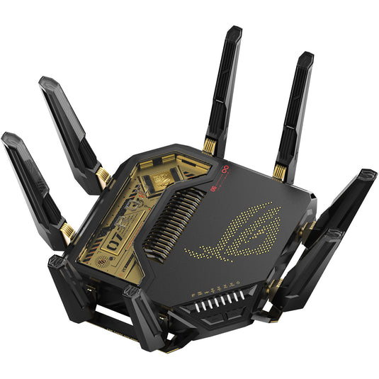 Asus rog rapture gt-be98 20th anniversary edition router (zwart)